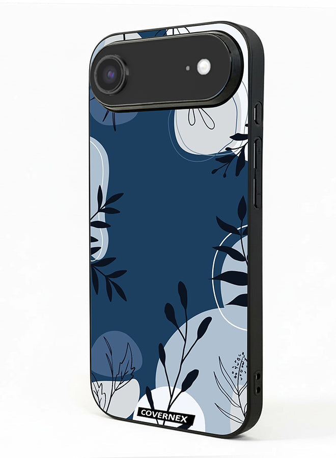 Apple iPhone 17 Air Protective Case Cover Printed Featuring Delicate Laf and Plant Outlines