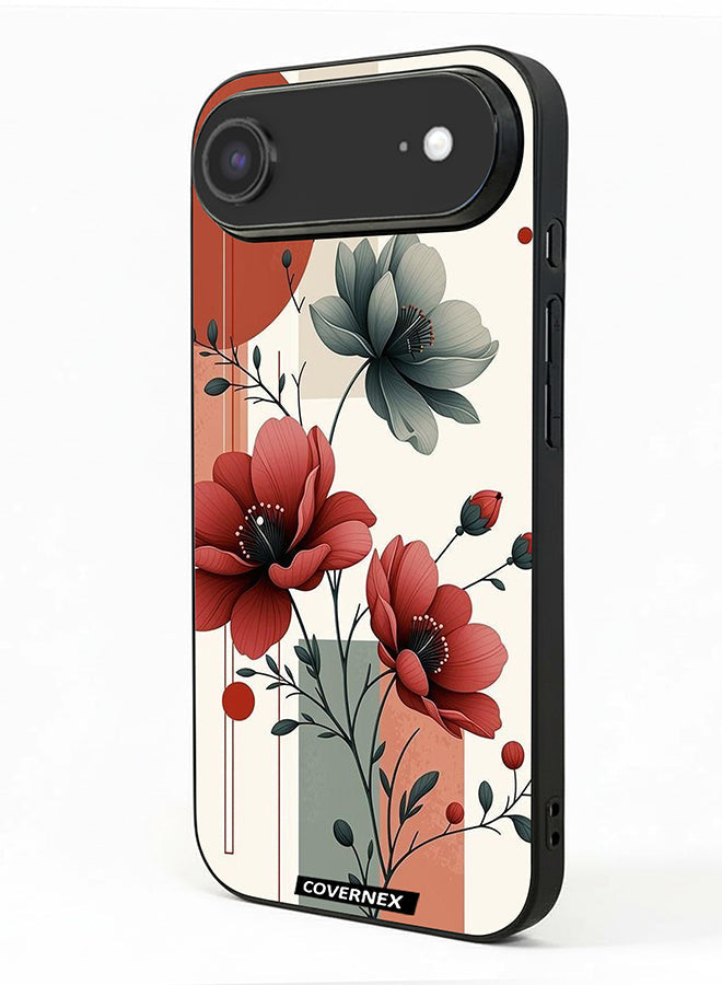 Apple iPhone 17 Air Protective Case Cover Printed Featuring Botanical Bloom