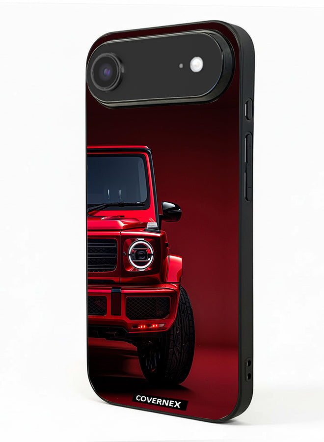 Apple iPhone 17 Air Protective Case Cover Printed Featuring Crimson Luxury SUV
