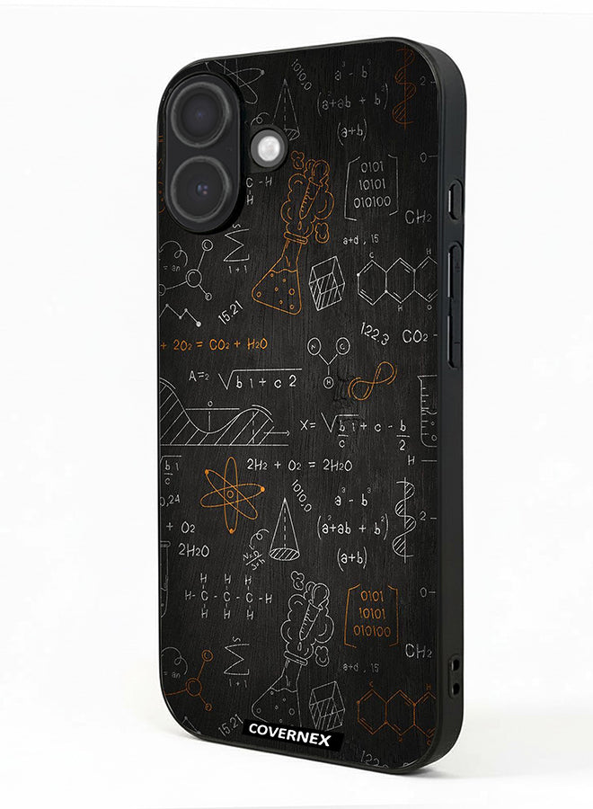 Apple iPhone 17 Protective Case Cover Printed Featuring The Scientist Chalkboard Formula