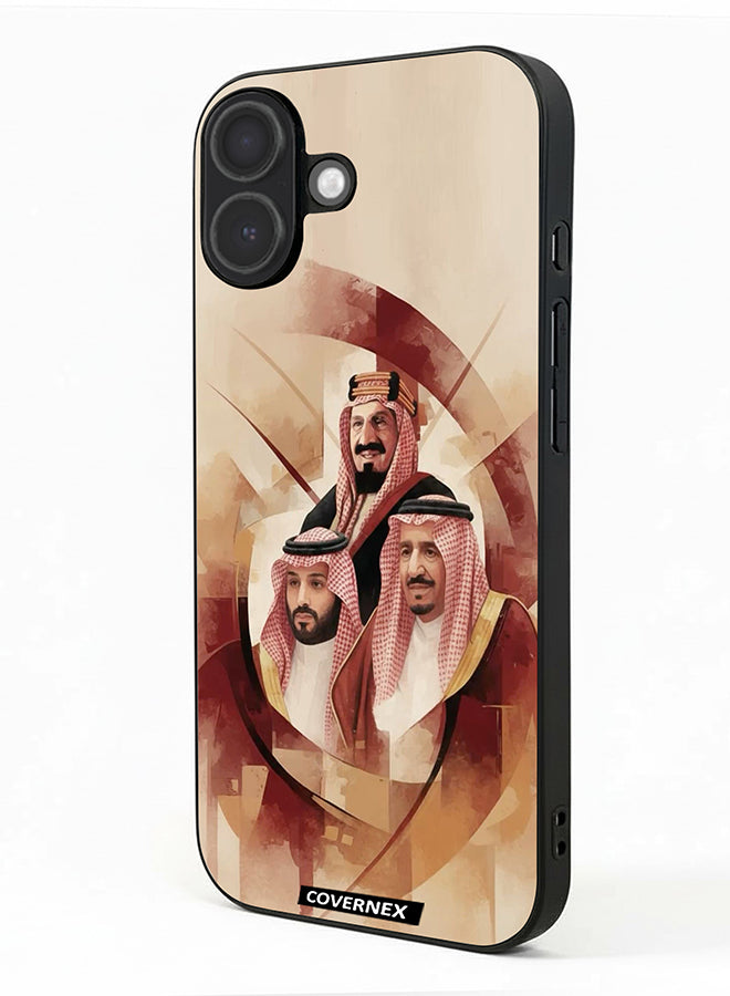 Apple iPhone 17 Protective Case Cover Printed Featuring Unity Saudi Royal Leadrs Portrait