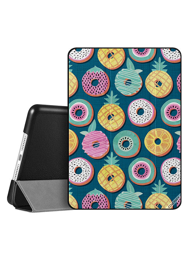 Apple iPad 10.2 9th generation Case Cover Colorful Fruits Donut