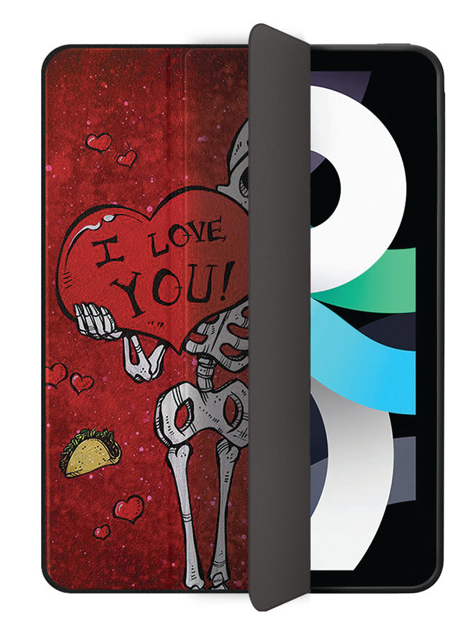 Apple iPad Air 10.9 5th generation Case Cover Skeleton Love And Taco