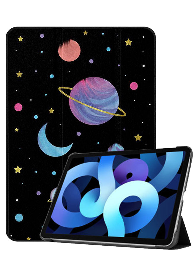 Apple iPad Air 10.9 4th generation Case Cover Moon In Space Art