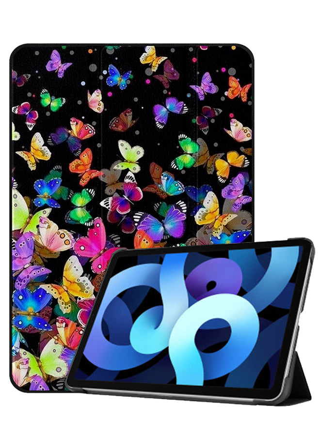 Apple iPad Air 10.9 4th generation Case Cover Multi Color Small Butterflies