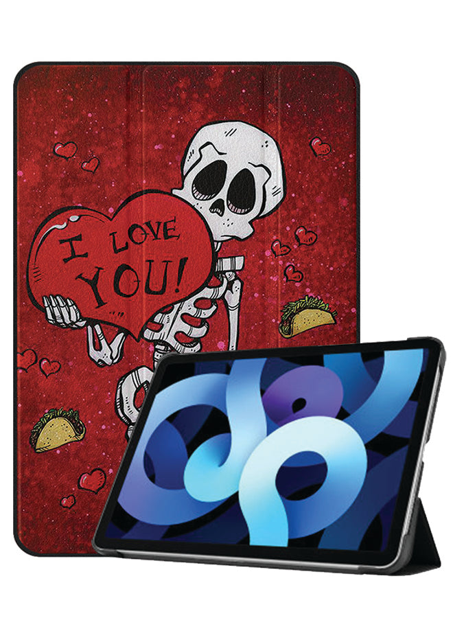 Apple iPad Air 10.9 5th generation Case Cover Skeleton Love And Taco