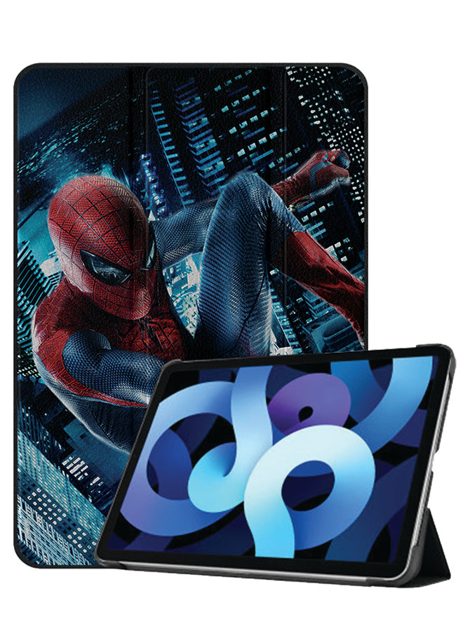 Apple iPad Air 10.9 5th generation Case Cover Spider Man In Action