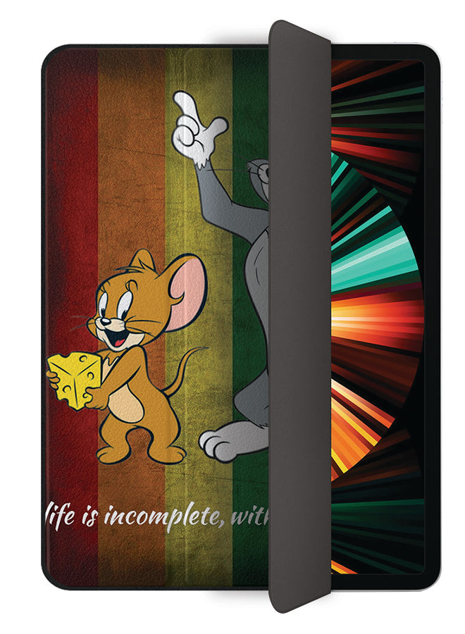 Apple iPad Pro 12.9 (2021) Case Cover Life Is Incomplete Without Enemies