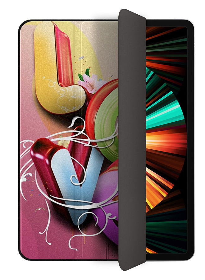 Apple iPad Pro 12.9 (2021) Case Cover Love Art Print