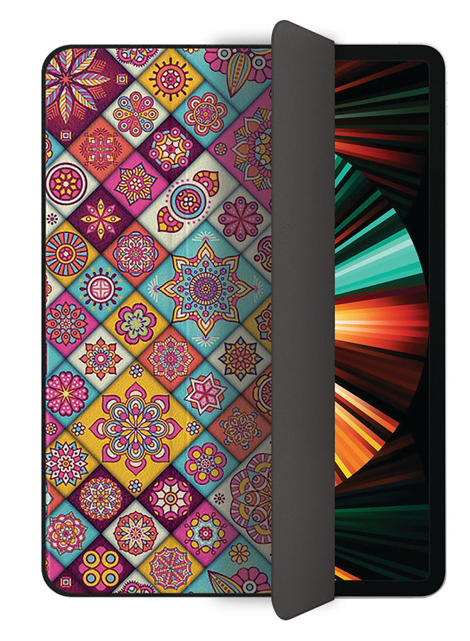 Apple iPad Pro 12.9 (2021) Case Cover Mandala Pattern