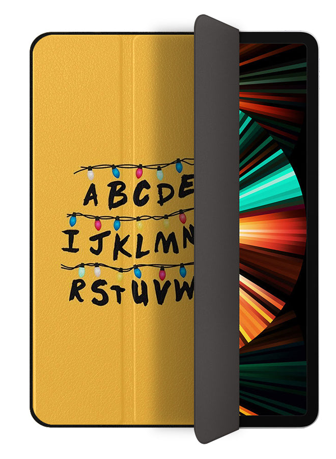 Apple iPad Pro 12.9 (2021) Case Cover Abcd Yellow