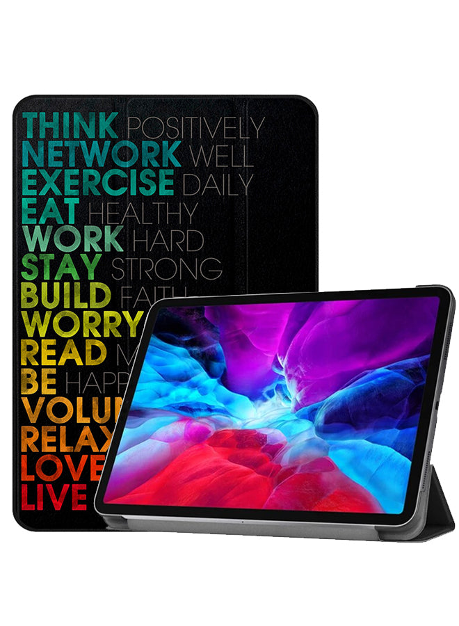 Apple iPad Pro 12.9 (2021) Case Cover Life Style Quote