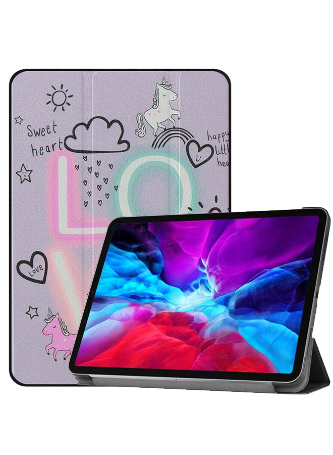 Apple iPad Pro 12.9 (2021) Case Cover Love Best Friends
