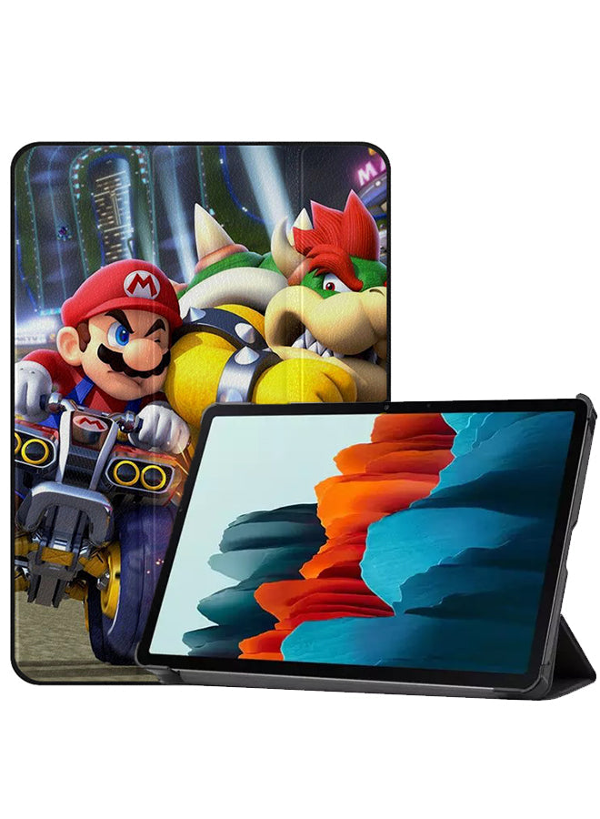 Samsung Galaxy Tab S8 Case Cover Mario Bros Ride On Car