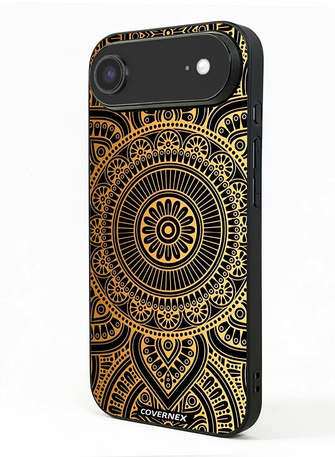 Apple iPhone 17 Air Protective Case Cover Printed Featuring Mamdala Geometric Pattern