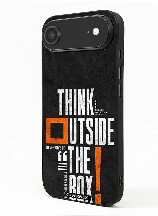 Apple iPhone 17 Air Protective Case Cover Printed Featuring Think Outside The Box