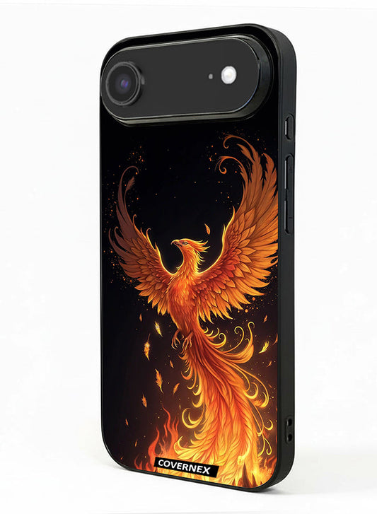 Apple iPhone 17 Air Protective Case Cover Printed Featuring Majestic Mythical Phoenix Illustration
