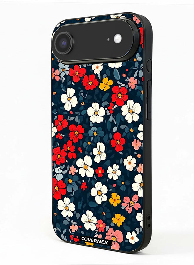 Apple iPhone 17 Air Protective Case Cover Printed Featuring Vibrant Meadow Floral Pattern