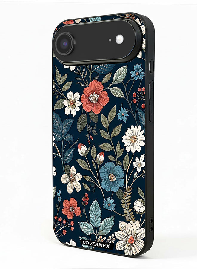 Apple iPhone 17 Air Protective Case Cover Printed Featuring Deep Forest Botanical and Wildflower