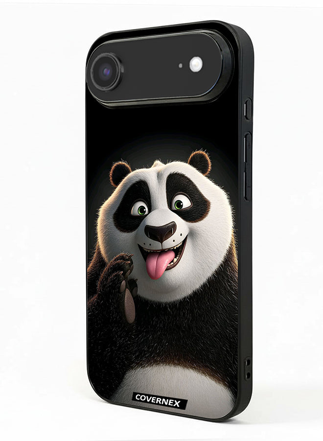 Apple iPhone 17 Air Protective Case Cover Printed Featuring Kung Fu PAnda Playful Expression