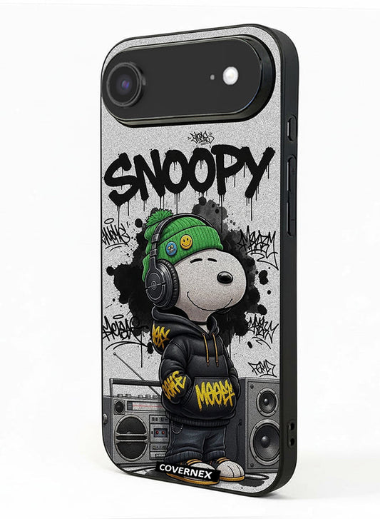 Apple iPhone 17 Air Protective Case Cover Printed Featuring Hip Hop Snoopy