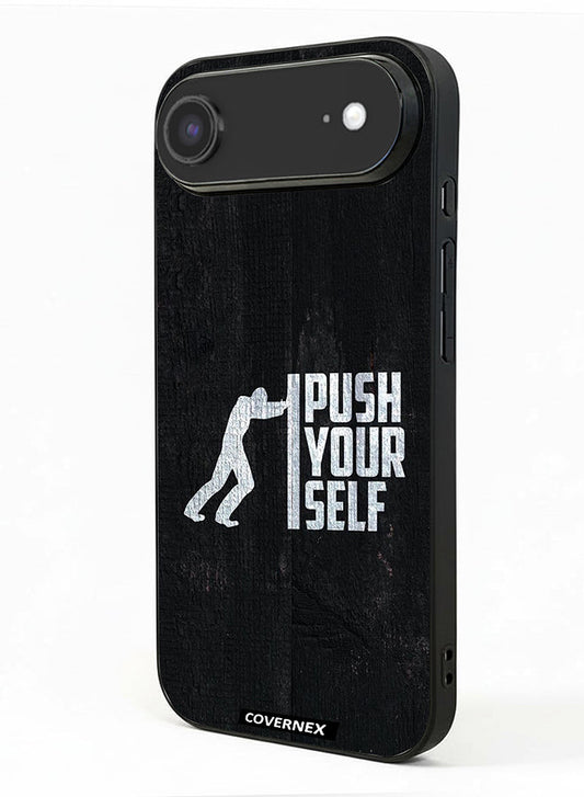 Apple iPhone 17 Air Protective Case Cover Printed Featuring Push Yourself