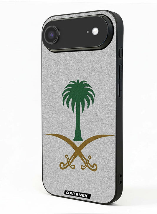 Apple iPhone 17 Air Protective Case Cover Printed Featuring Saudi Arabian National Emblem