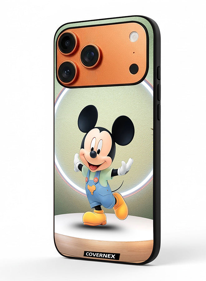 Apple iPhone 17 Pro Max Protective Case Cover Printed Featuring Mickey Mouse Timeless Joy
