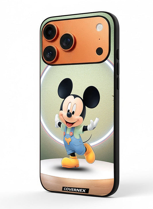Apple iPhone 17 Pro Max Protective Case Cover Printed Featuring Mickey Mouse Timeless Joy