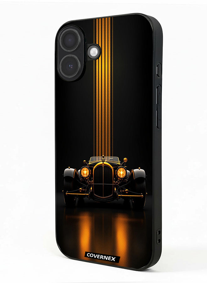 Apple iPhone 17 Protective Case Cover Printed Featuring Vintage Elegance Classic Luxury Car