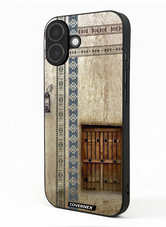 Apple iPhone 17 Protective Case Cover Printed Featuring Traditional Mud Architecture