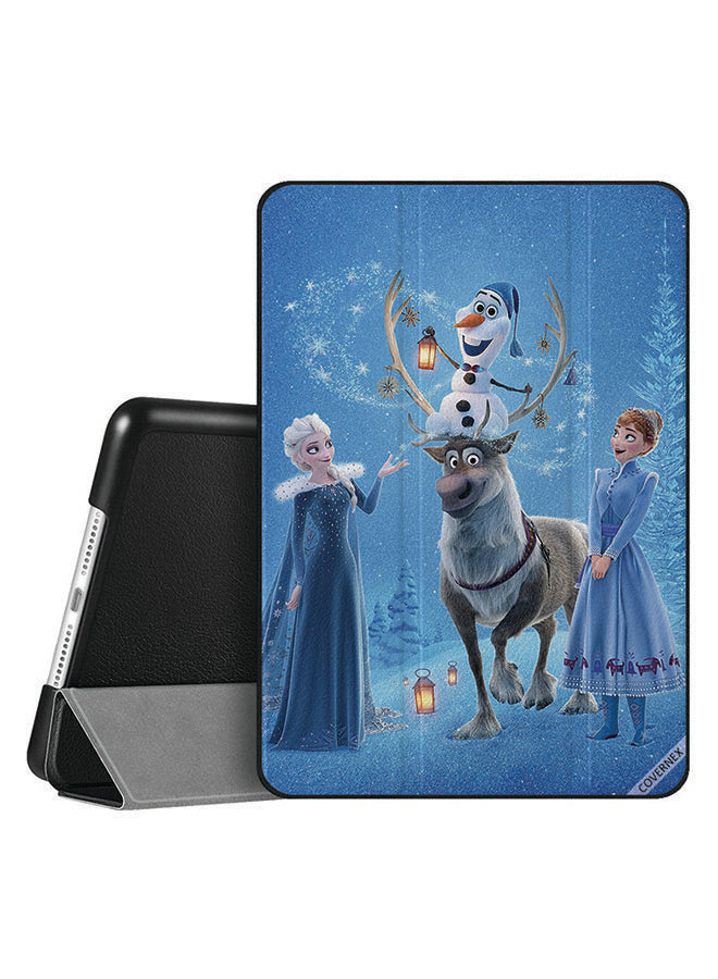 Apple iPad 10.2 9th generation Case Cover Elsa Anna And Olaf