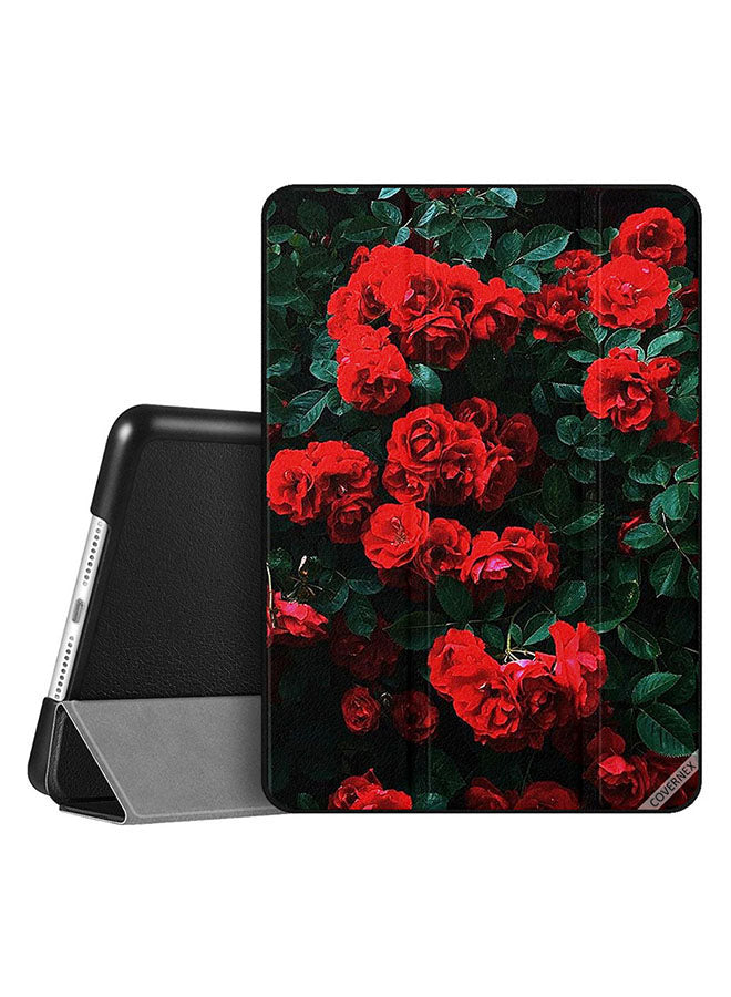 Apple iPad 10.2 9th generation Case Cover Garden Red Roses