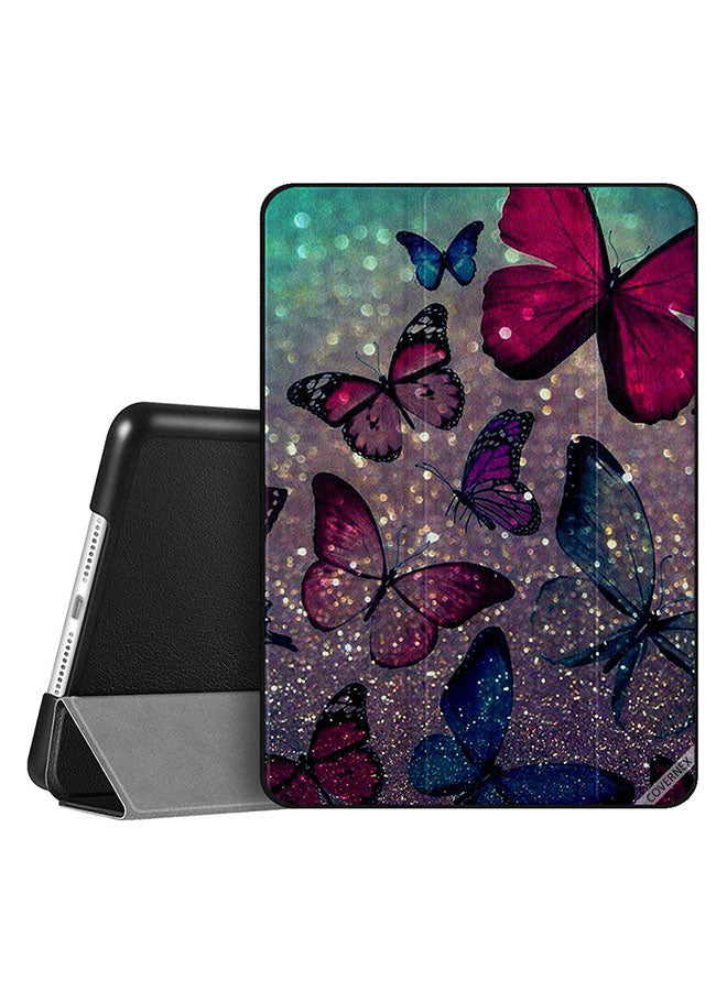 Apple iPad 10.2 9th generation Case Cover Glitter Butterflies 02