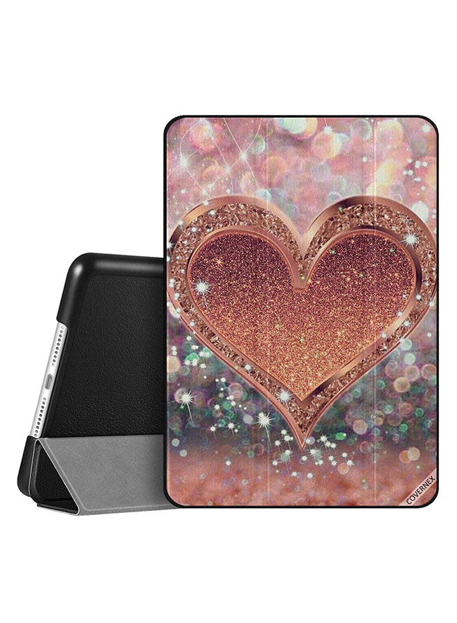 Apple iPad 10.2 9th generation Case Cover Golden Heart