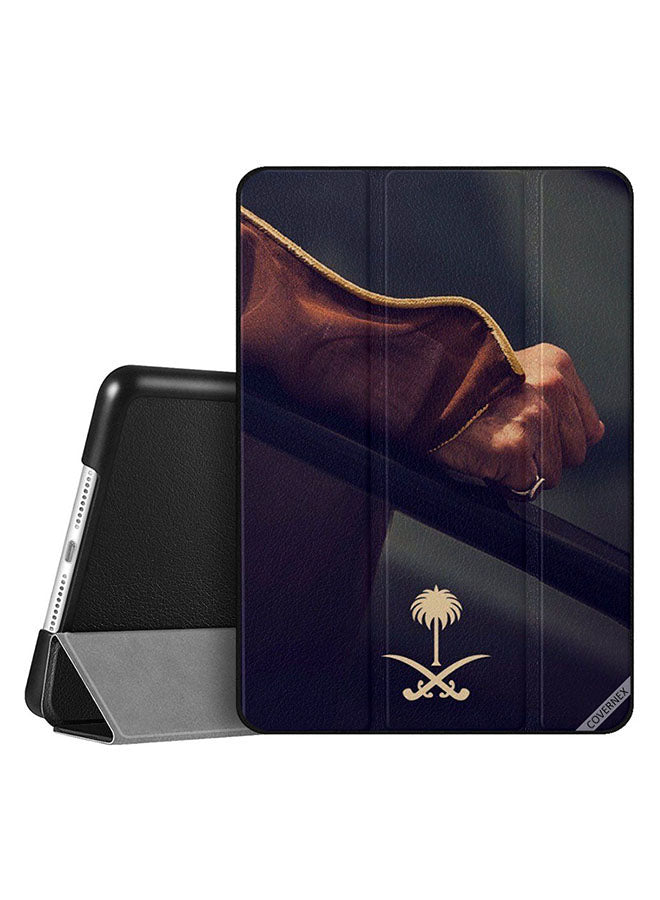 Apple iPad 10.2 9th generation Case Cover Hand & Ksa National Sign