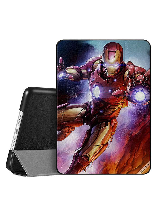 Apple iPad 10.2 9th generation Case Cover Iron Man Attacking