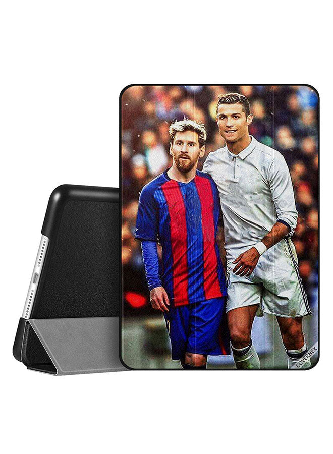 Apple iPad 10.2 9th generation Case Cover Messi & Ronaldo