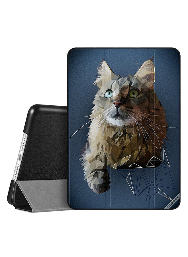 Apple iPad 10.2 9th generation Case Cover Moasic Cat