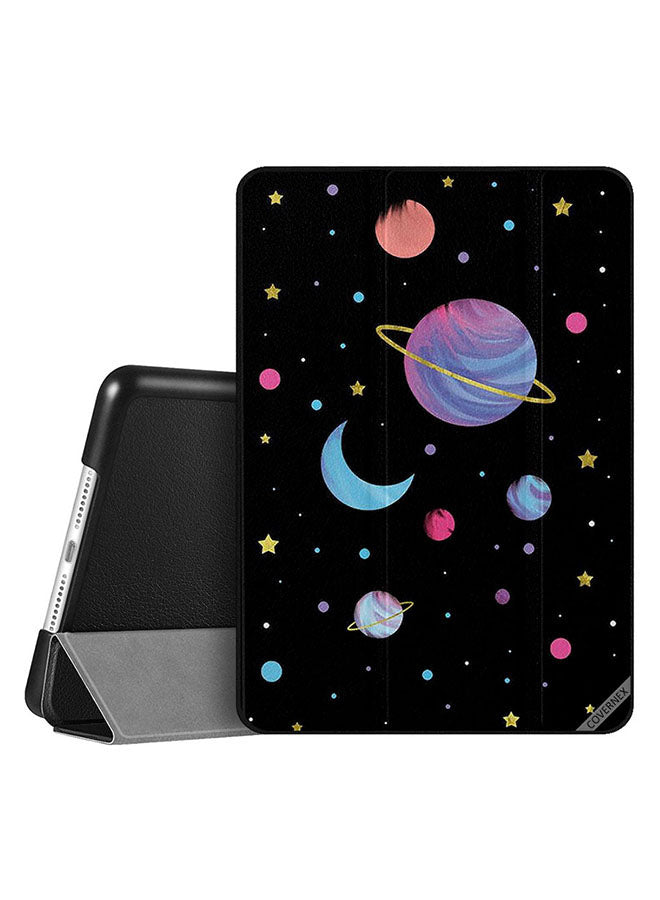 Apple iPad 10.2 9th generation Case Cover Moon In Space Art