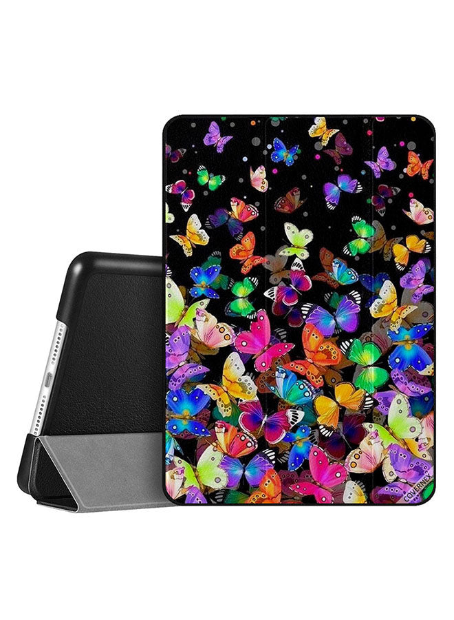 Apple iPad 10.2 9th generation Case Cover Multi Color Small Butterflies