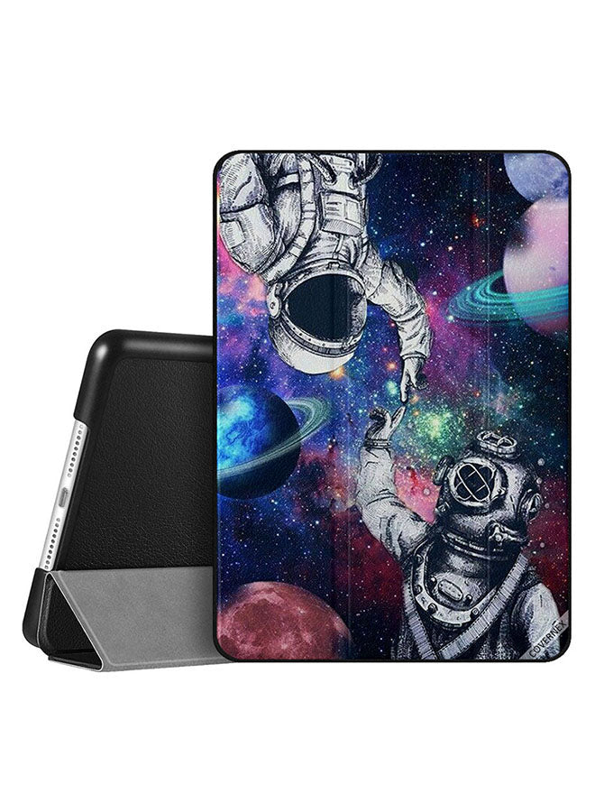 Apple iPad 10.2 9th generation Case Cover Astronaut & Diver Touching Fingers