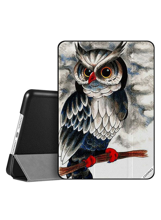 Apple iPad 10.2 9th generation Case Cover Owl Paint Art