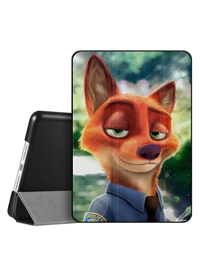 Apple iPad 10.2 9th generation Case Cover Police Fox