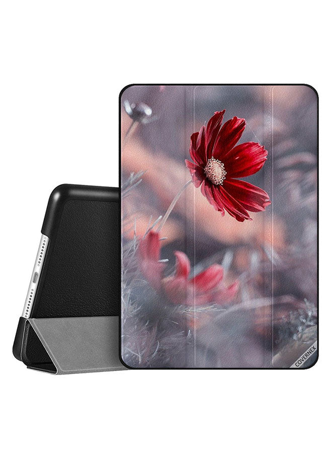 Apple iPad 10.2 9th generation Case Cover Red Flower