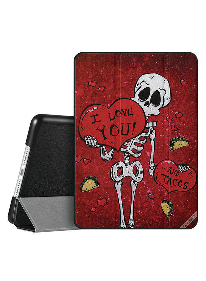 Apple iPad 10.2 9th generation Case Cover Skeleton Love And Taco