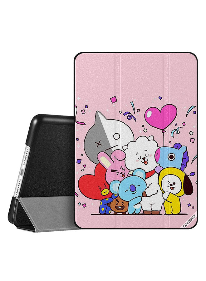 Apple iPad 10.2 9th generation Case Cover Bt21 Hug Each Other