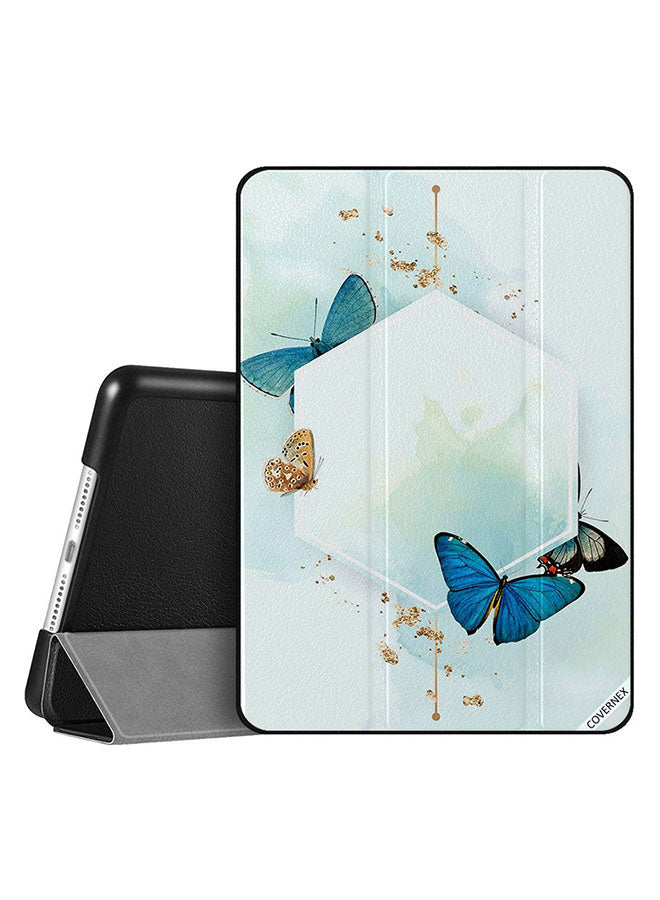 Apple iPad 10.2 9th generation Case Cover Butterflies On Mirro