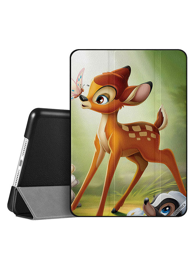Apple iPad 10.2 9th generation Case Cover Butterfly Sitting On Her Nose
