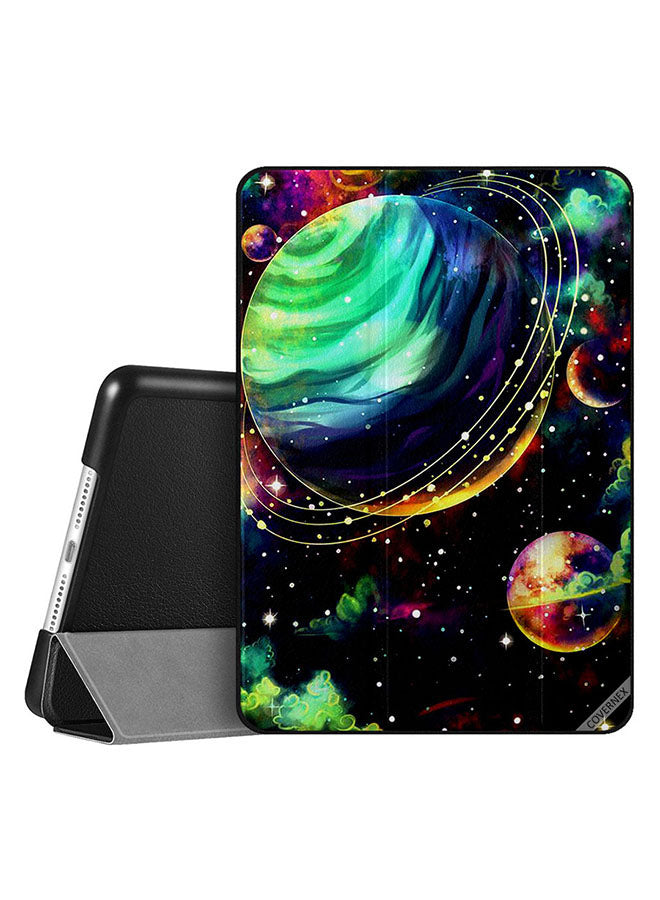 Apple iPad 10.2 9th generation Case Cover Colorful Planets In Space